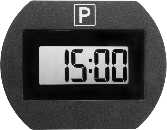 Needit Park Lite 2 Automatisk parkeringsskiva, Svart