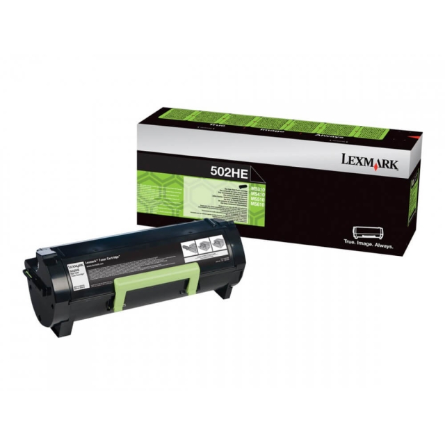 Lexmark Toner 50F2H0E Svart High Yield, Corporate Return