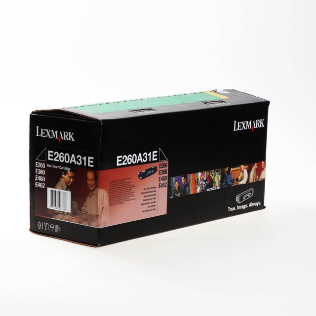 Lexmark Toner E260A31E Svart, Corporate Return
