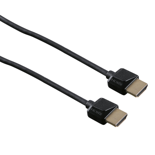 Hama Kabel HDMI Ethernet Flexislim Zwart 1,5m