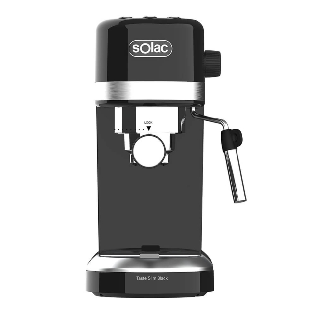 Solac Espressomaskin Taste Slim Svart