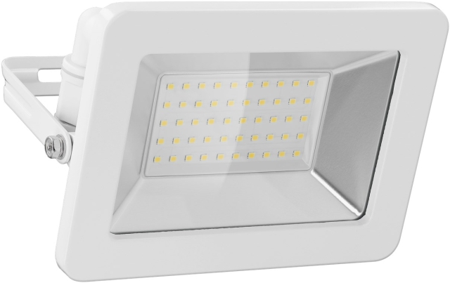 Goobay LED-buitenschijnwerper, 50 W met 4250 lm, neutraal wit licht (4000 K) en M16 wartel, geschikt voor buitengebruik (IP65)