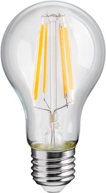 Goobay Filament led-kaarslamp, 11 W fitting E27, warm wit, niet dimbaar
