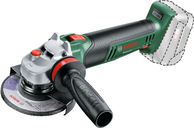 Bosch Power Tools Bosch AdvancedGrind 18V-80 akkukulmahiomakone, solo