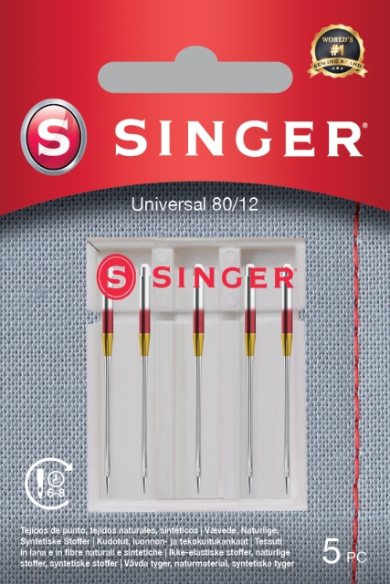 Singer koko 80 -yleisneula, 5 kpl