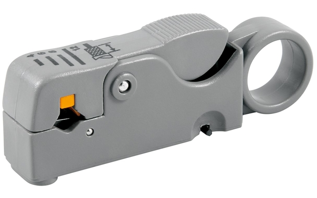 Fixpoint Kabelskalare med 2 skärblad skalningslängd: min. 4 mm, 6 mm, 8 mm och max. 12 mm