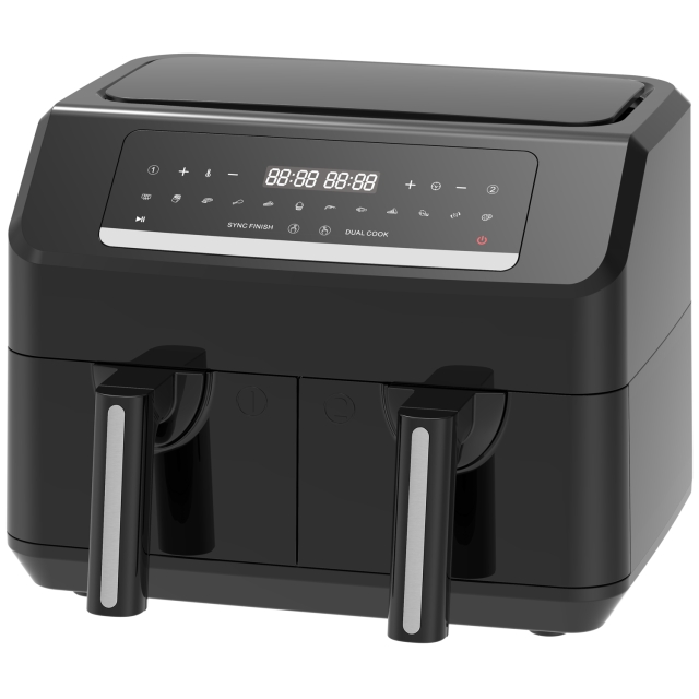 Emerio Airfryer Dubbel 3,6l+3,6l  AF-130376.1  BPA fri  2400watt