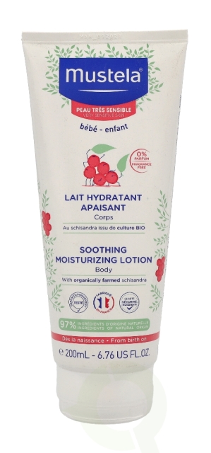 Mustela Bebe Soothing Moisturizing Body Lotion 200 ml