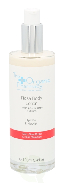 The Organic Pharmacy Rose Body Lotion 100 ml Aloe, Shea Butter & Rose Geranium