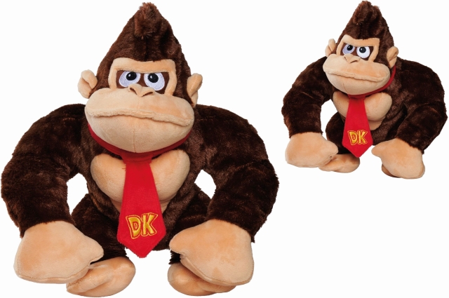 Simba Toys Benelux Simba Super Mario, Donkey Kong - Knuffel, 27 cm