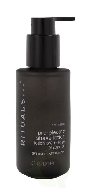 Rituals Homme Pre-Electric Shave Lotion 120 ml Ginseng + Hydra Complex