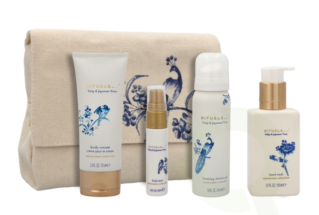 Rituals Amsterdam Collection Set 250 ml Body Mist 20 ml/Hand Wash 110 ml/Foaming Shower Gel 50 ml/Body Cream 70 ml