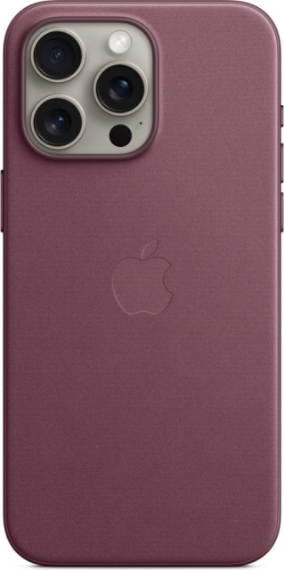 Apple iPhone 15 Pro Max FineWoven fodral med MagSafe, Röd