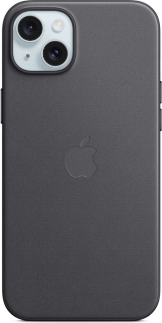 Apple iPhone 15 Plus FineWoven hoesje met MagSafe, zwart