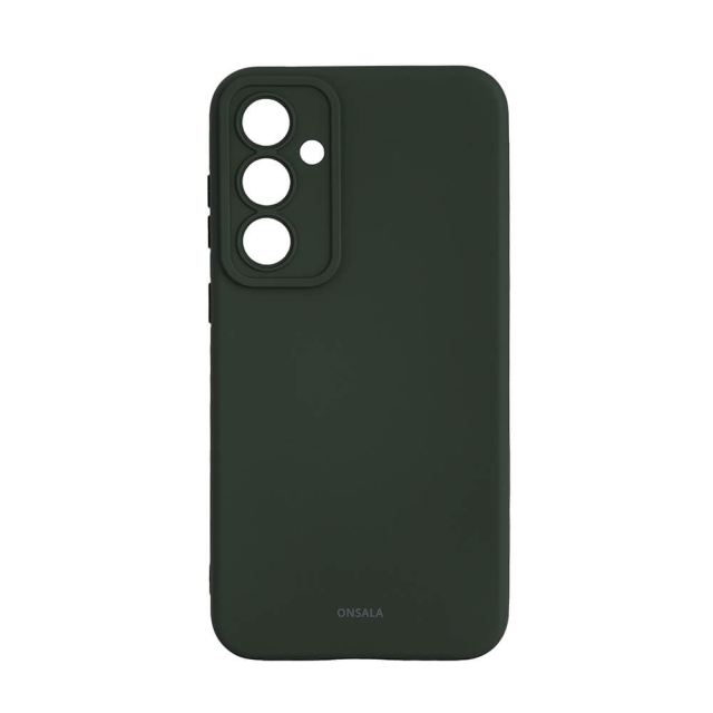 Onsala Mobilskal med Silikonkänsla Olive Green - Samsung S23 FE 5G