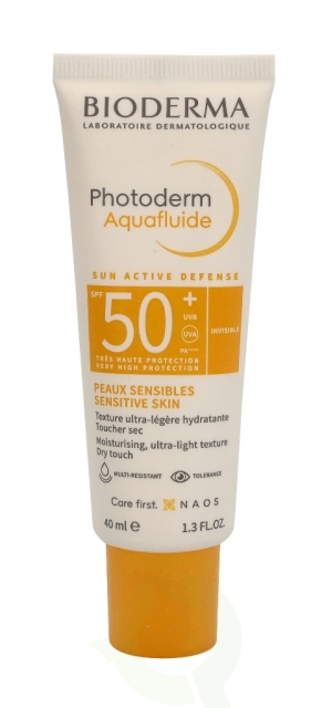 Bioderma Photoderm Aquafluide SPF50+ 40 ml Invisible Sensitive Skin