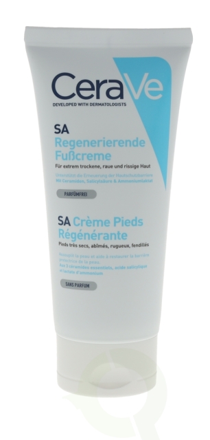 Cerave SA Renewing Foot Cream 88 ml For Very Dry, Rough, Bumpy Skin