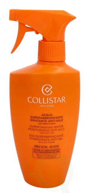 Collistar Supertanning Water With Aloe Milk 400 ml For Hair Face And Body