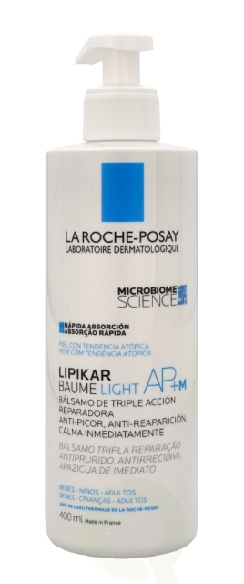 La Roche-Posay LRP Lipikar Light AP+M Triple-Action Balm 400 ml