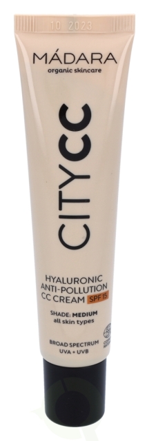 Madara Hyaluronic Anti-Pollution CC Cream SPF15 40 ml Medium -  For All Skin Types