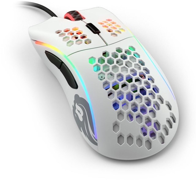 Glorious Model D Gaming Mus, Vit (Matt)