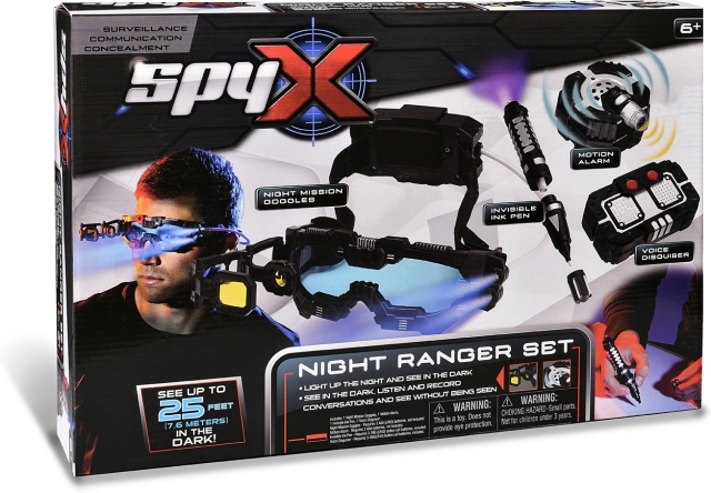 SpyX Night Ranger Set - Spionsats för nattuppdrag