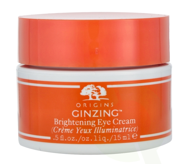Origins Ginzing Brightening Eye Cream 15 ml With Caffeine And Ginseng - Cool