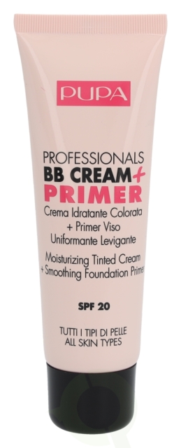Pupa Milano Pupa Pupa Professionals BB Cream + Primer SPF20 50 ml #002 Sand - All Skin Types