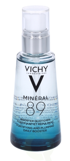 Vichy Mineral 89 Fortifying & Plumping Daily Booster 50 ml Even Sensetive/Alcohol Free
