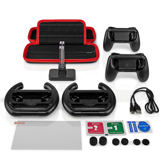Nedis Gaming Starter Kit | Geschikt voor: Nintendo Switch (OLED) | 13-in-1