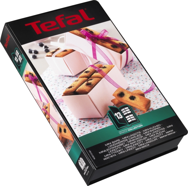 Tefal Snack Collection bakplåtar: 13 minibakelser/bars