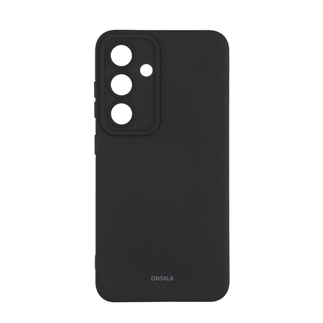 Onsala Mobilskal med Silikonkänsla Black - Samsung S24 5G