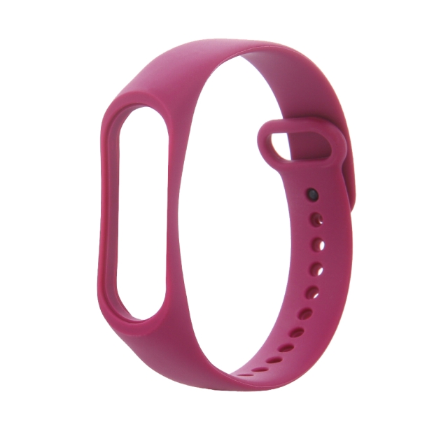 Siliconen polsbandjes voor Xiaomi Mi Band 5 / 6, Framboos