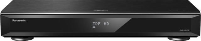 Panasonic DMR-UBC90 Ultra HD Blu-ray-spelare och 2 TB HD set-top box