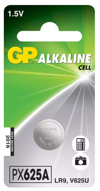 GP LR9 Alkaline Munt, 1 Pack (B)
