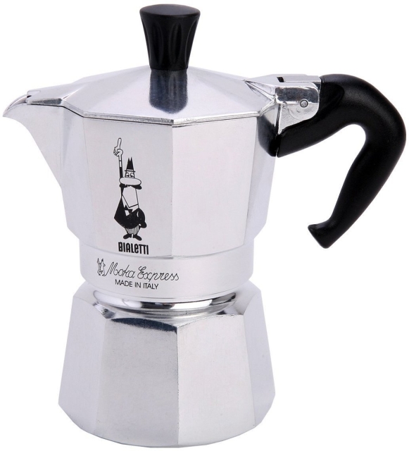 Bialetti Moka Express moka-kanna för 2 koppar
