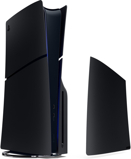 PlayStation 5 (Slim model series) Cover - Midnight Black replacement covers