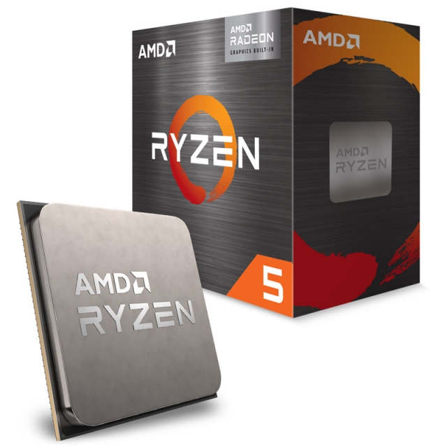 AMD CPU Ryzen 5 5600G 3,9 GHz 6 kärnor AM4 (PIB - med kylare)