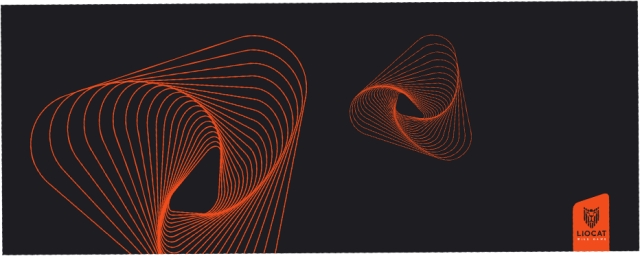 Liocat PD 684 XXXL - Gaming muismat, zwart