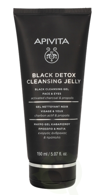 Apivita Black Cleansing Gel 150 ml