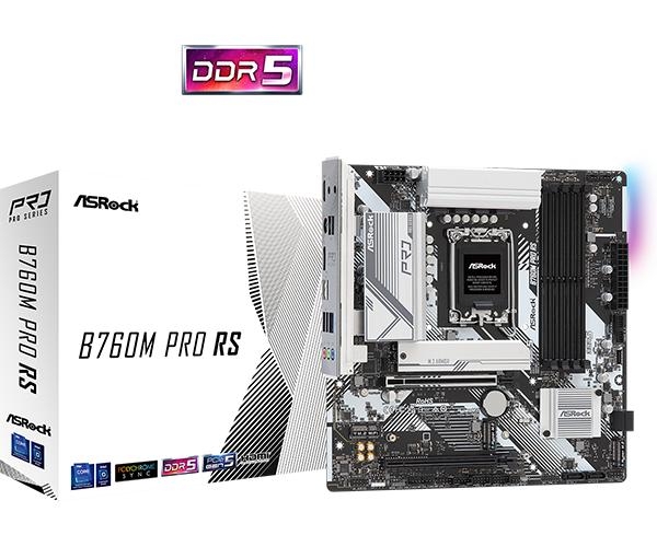 ASRock B760M Pro RS, mATX DDR5 LGA1700