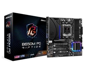 ASRock B650M PG Riptide Motherboard - AMD B650 - AMD AM5 socket - DDR5 RAM - Micro-ATX