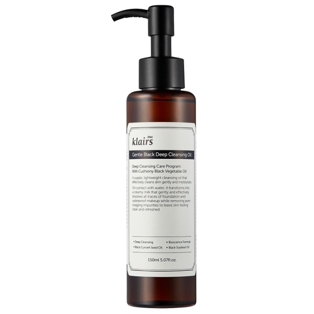 Klairs Gentle Black Deep Cleansing Oil 150ml