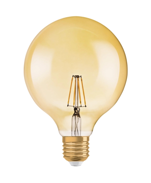 LEDVANCE LED 1906 Vintage Gold, 2,8W/21W, E27 Glob