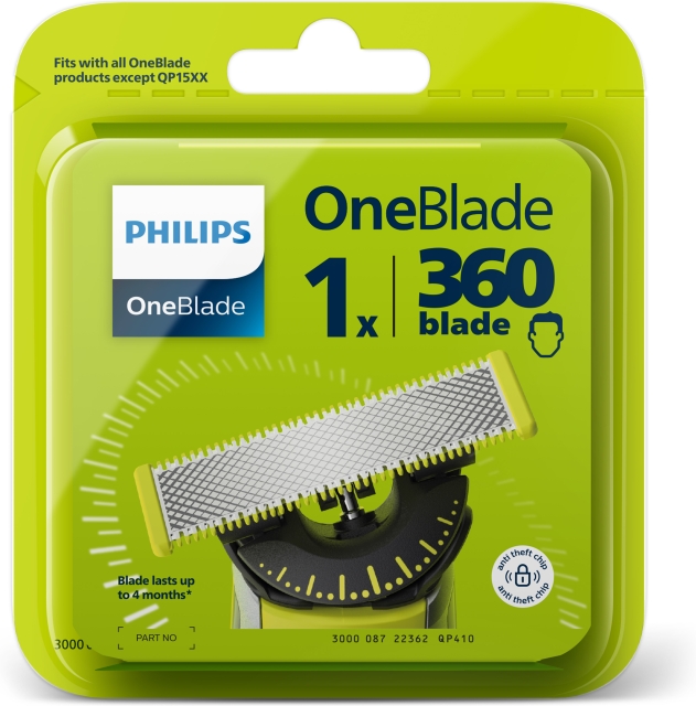 Philips QP410/50 OneBlade 360 replacement blade, 1 pc
