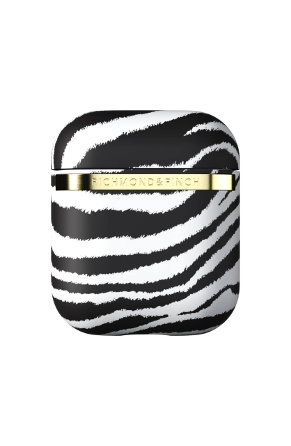 Richmond & Finch Airpod etui, Zebra