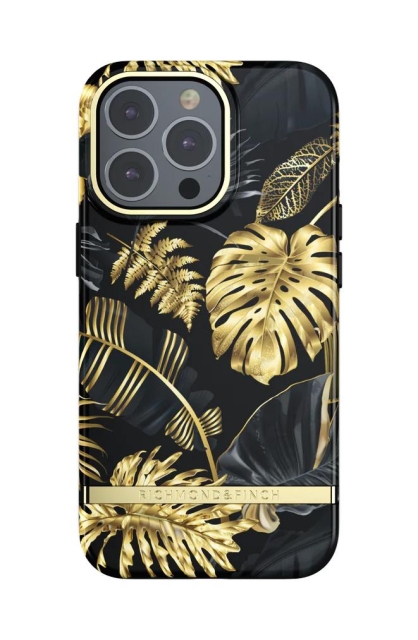 Richmond & Finch iPhone 13 Pro Vrijheid Hoesje Golden Jungle