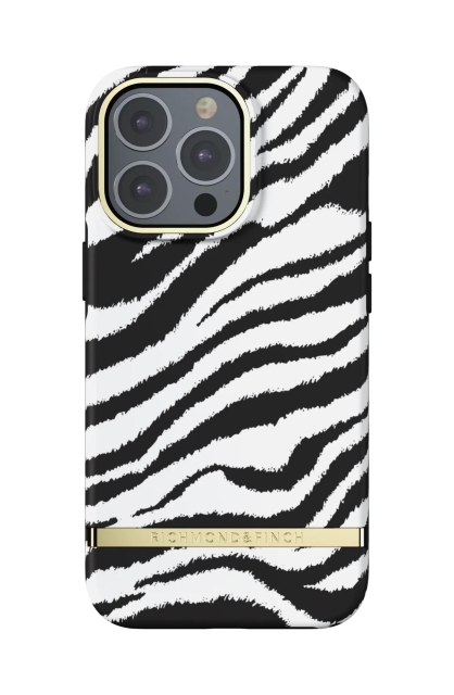 Richmond & Finch iPhone 13 Pro Vrijheid Hoesje Zebra