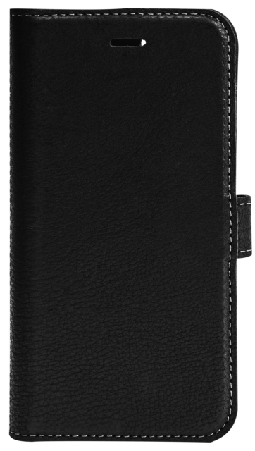 Essentials iPhone 6/7/8/SE (2020/2022) Leather wall,deta, Blk