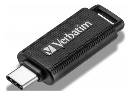Verbatim USB Drive 3.2 Gen 1 64GB Retractable USB-C